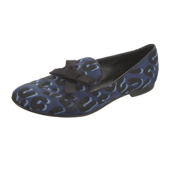 Authentic Louis Vuitton Stephen Sprouse Blue Loafers Slippers Shoes EU 38.5/8.5 - Picture 1 of 5